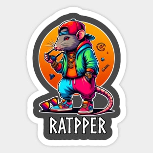 RATPPER Sticker